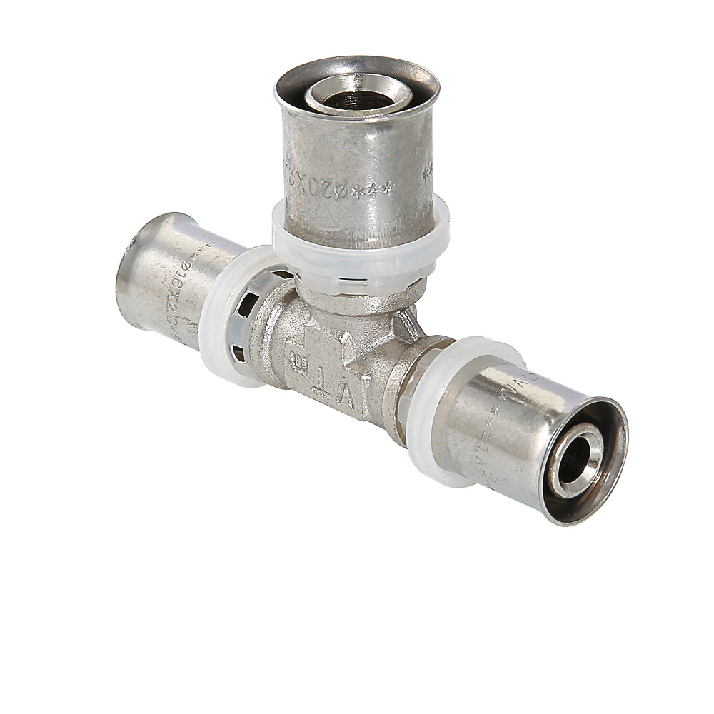 Тройник пресс VALTEC 20х20х16