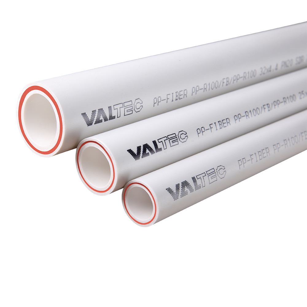 ТРУБА PP-FIBER VALTEC армир. стекловолокном, PN 20, 32 MM (белый)