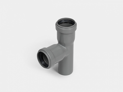 PP Тройник канализационный D40х40/90 СТАНДАРТ КОНТУР