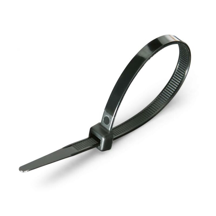 Стяжки нейлоновые КСС - 4*200 (черный) (100шт.) Fortisflex