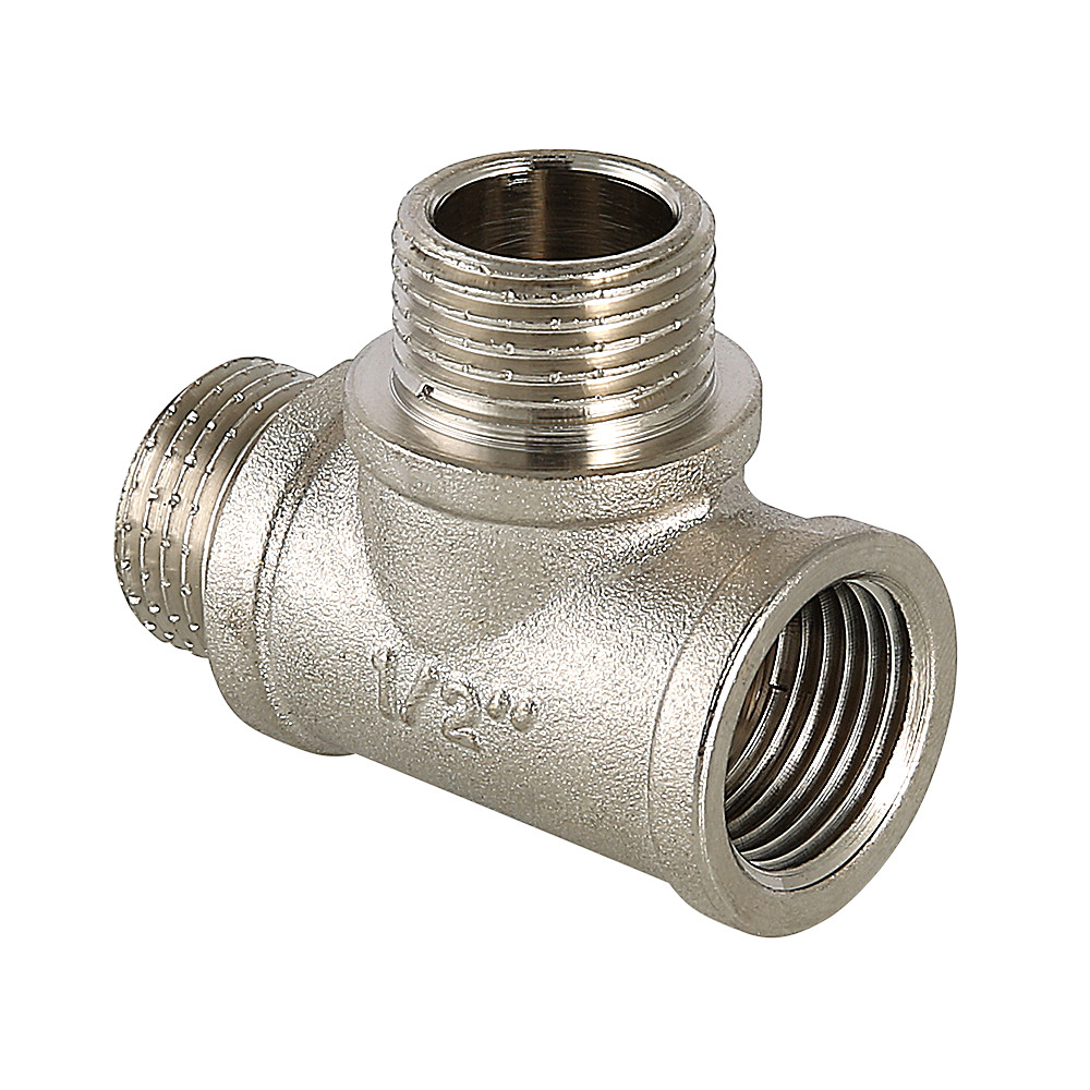 Тройник VALTEC с двумя переходами на нар. р. 3/4" вн.-нар.-нар.