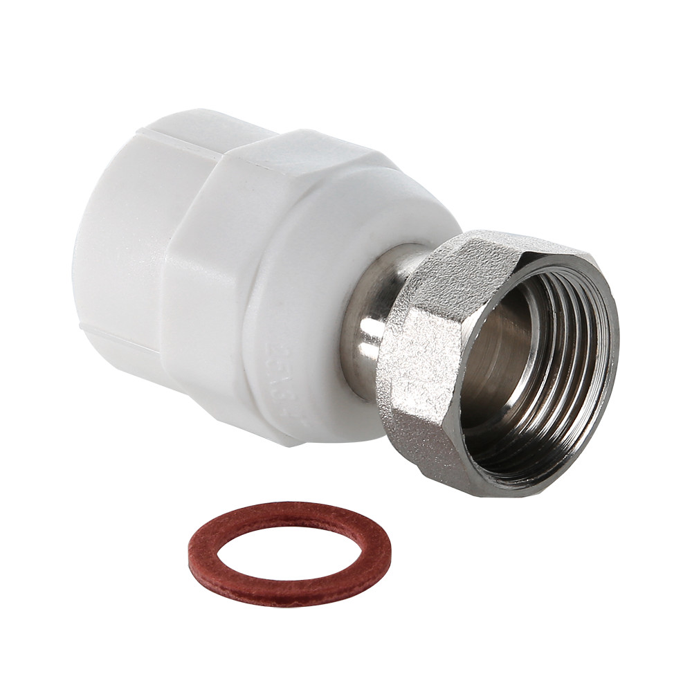 Соединитель PPR с накидной гайкой 20 х 1/2" конус VALTEC