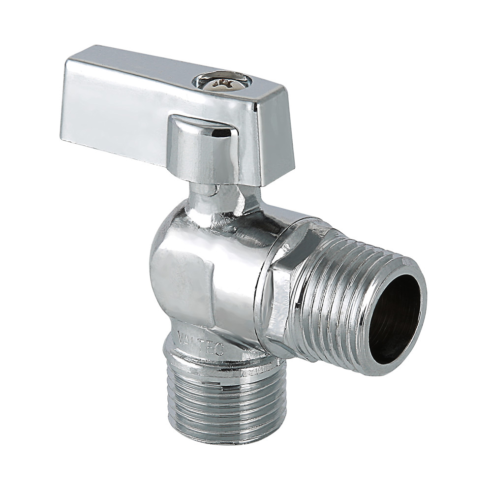 Кран шаровой VALTEC угловой для подкл. с/т приборов 1/2"х1/2"