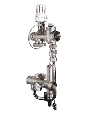 Насосно-смесительный узел, без насоса, монтажная длина насоса 130 мм