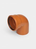 PP Отвод канализационный D160х90 ОРАНЖ КОНТУР