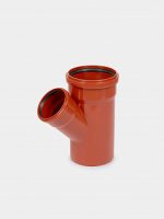 PP Тройник канализационный D160х110/45 ОРАНЖ