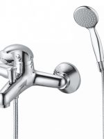 Смеситель д/ванны  кор.нос GROSS AQUA 2237257C Basic