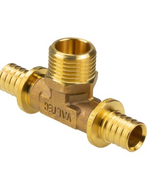 Тройник надвижной нар.р. 25(3,5) х 3/4" х 25(3,5) VALTEC