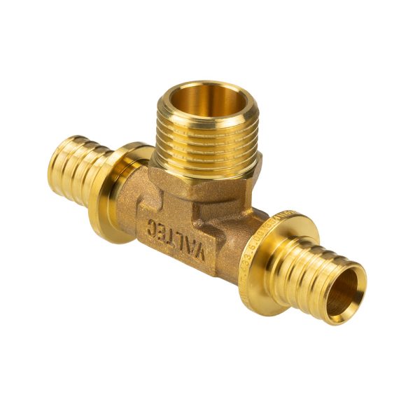 Тройник надвижной нар.р. 25(3,5) х 3/4" х 25(3,5) VALTEC