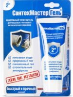 Анаэробный герметик "СантехмастерГель" СИНИЙ, тюбик 60гр.блистер