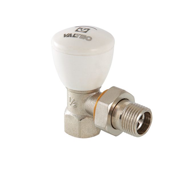 Клапан ручной VALTEC, для радиатора, угловой 1/2"