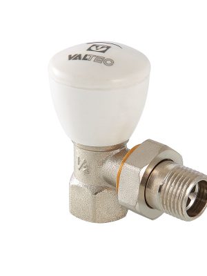 Клапан ручной VALTEC, для радиатора, угловой 3/4"