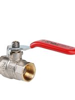 Кран шаровой VALTEC BASE, стальная рукоятка 1/2" вн.-вн.