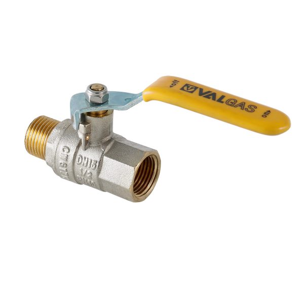 Кран шар. газ. 1/2" вн-нар стальн. рук. VALTEC VALGAS