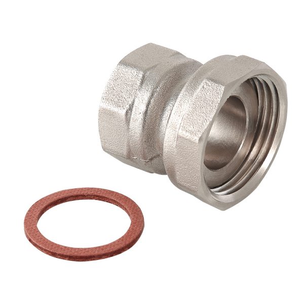 Полусгон прямой VALTEC с накидной гайкой вн. р. 1"х3/4"