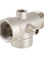 Пятиходовое соединение VALTEC, для насоса, 1"х80 мм