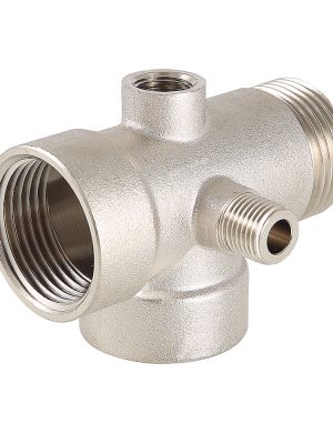 Пятиходовое соединение VALTEC, для насоса, 1"х80 мм