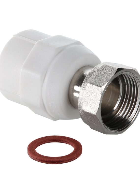 Соединитель PPR VALTEC с накидной гайкой 20х1/2"