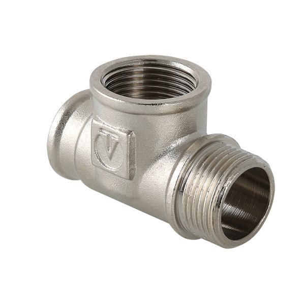 Тройник VALTEC с переходом на нар. р. 1/2" вн.-вн.-нар.