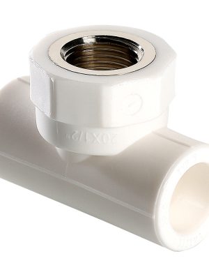 Тройник полипропиленовый VALTEC с переходом на вн. р. 32х3/4"