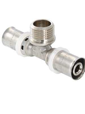 Тройник пресс нар. р. VALTEC 26х1"х26