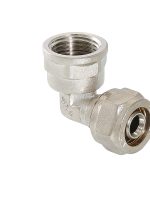 Угольник обжимной с переходом на вн. р. VALTEC 20х1/2"