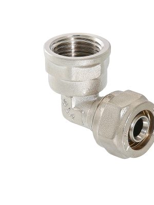 Угольник обжимной с переходом на вн. р. VALTEC 20х1/2"