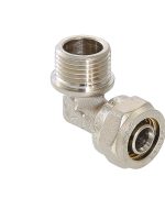 Угольник обжимной с переходом на нар. р. VALTEC 16х3/4"