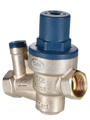 Редуктор давл. MINI PN 16, мембр., со встр. фильтром и демпф. камерой от 1 до 7 бар,1/2” (0218.015)