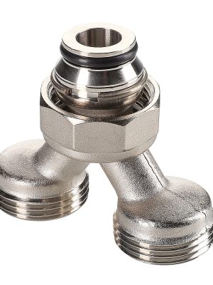 Коллекторный разделитель потока VALTEC, вн.р. 3/4"(EK)- 2 вых. нар.р. 3/4"(EK)