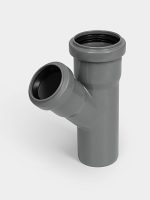 PP Тройник  канализационный D50х40/45 СТАНДАРТ КОНТУР