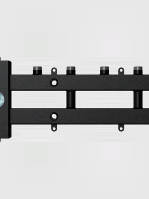 Разделитель гидравлический совмещенный с коллектором Север-М2+1 черный
