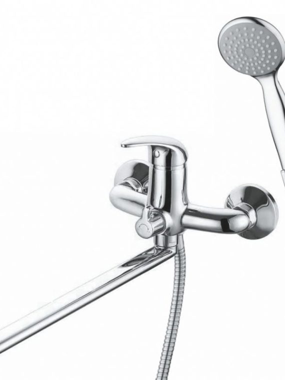 Смеситель д/ванны  длин. излив GROSS AQUA 7211257C-35F Basic