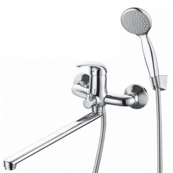 Смеситель д/ванны  длин. излив GROSS AQUA 7211257C-35F Basic