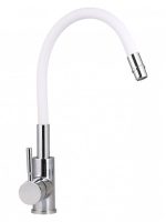 Смеситель д/кухни GROSS AQUA 3241508W ColorFlex с гибк. изл.
