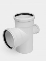 PP Крестовина канализационная одноплоскостная D110х110х50/90 УЮТ КОНТУР