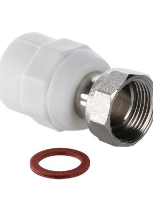 Соединитель PPR с накидной гайкой 20 х 1/2" конус VALTEC