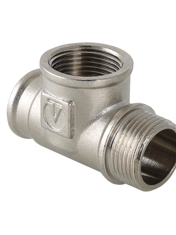 Тройник VALTEC с переходом на нар. р. 3/4" вн.-вн.-нар.