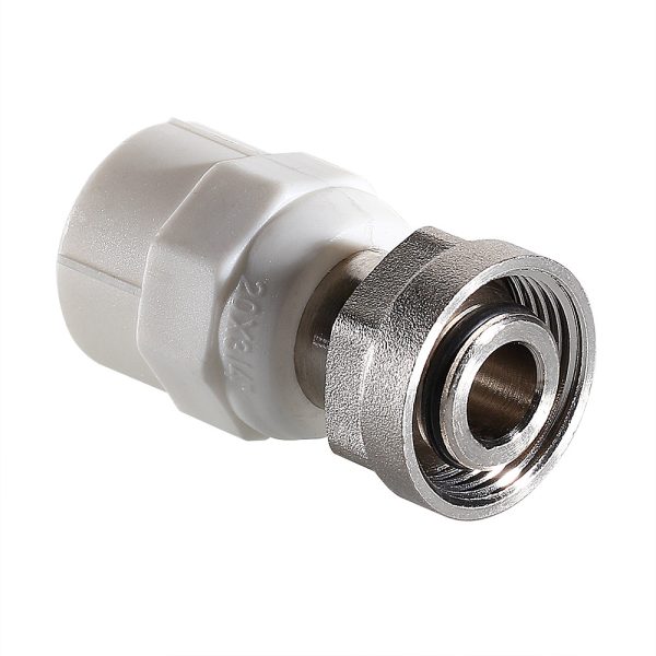 Адаптер ппр с накид. гайкой 20х3/4" евроконус VALTEC