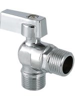 Кран шаровой VALTEC угловой для подкл. с/т приборов 1/2"х1/2"