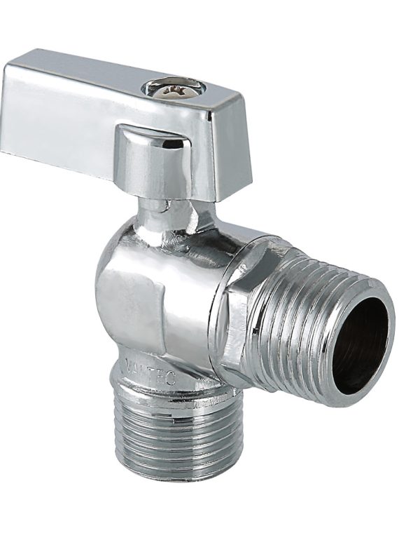 Кран шаровой VALTEC угловой для подкл. с/т приборов 1/2"х3/4"